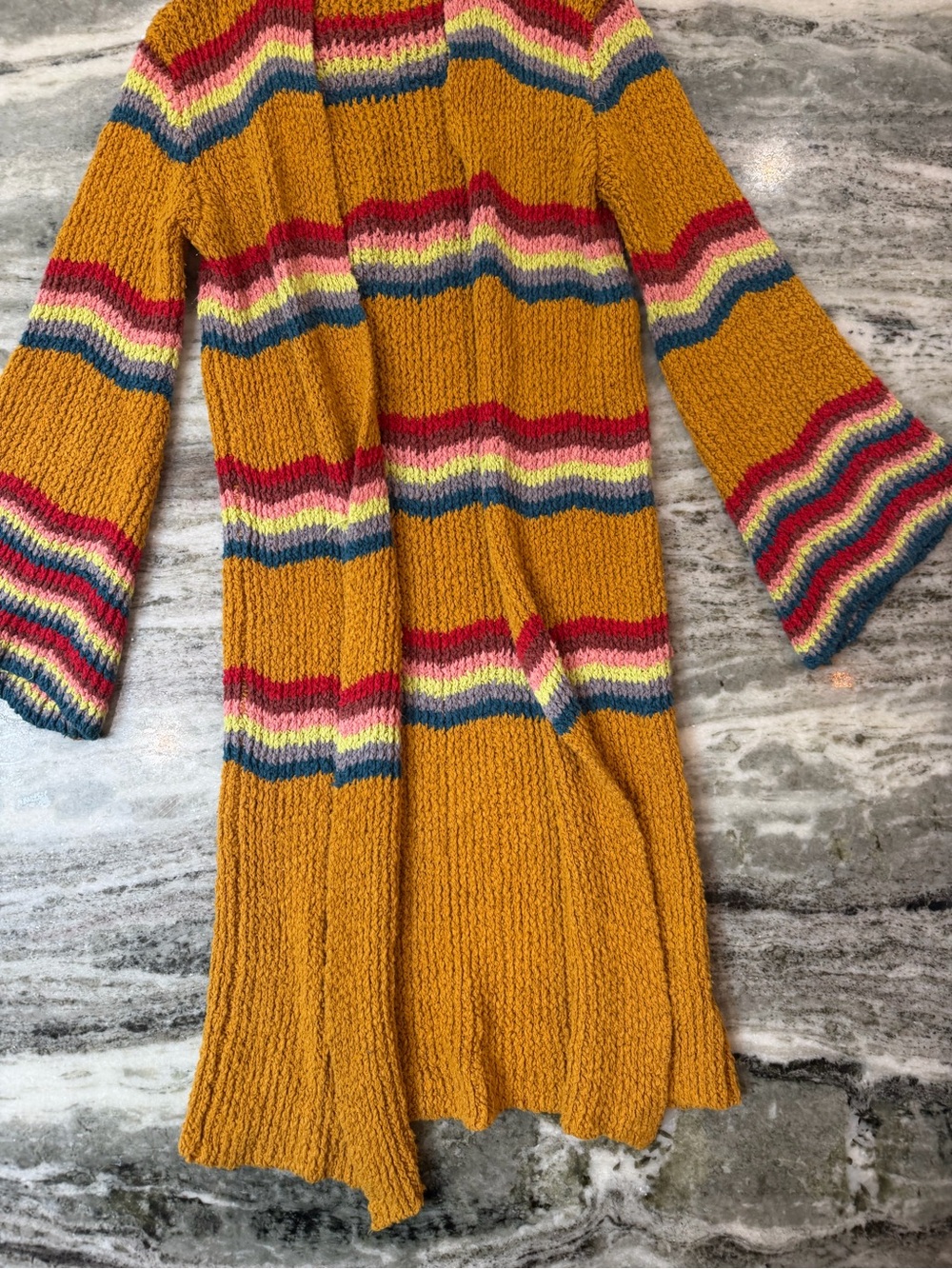 Free People Winding Road Long Cardigan Sweater 
Size Small - Picture 4 of 7